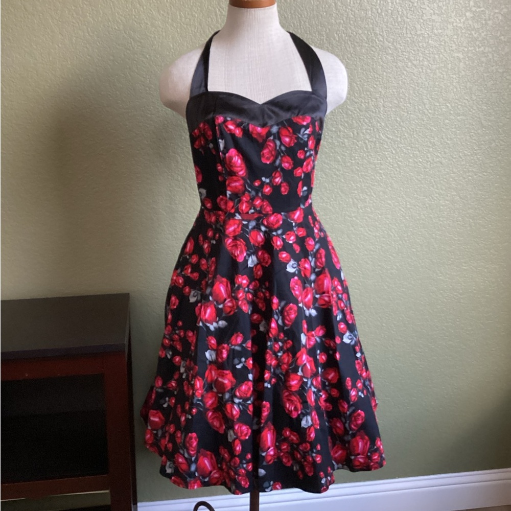 Dress Tells Floral Style vintage (M)